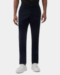 Navy Textured Khakis - Etna