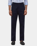 Navy Textured Khakis - Rosa