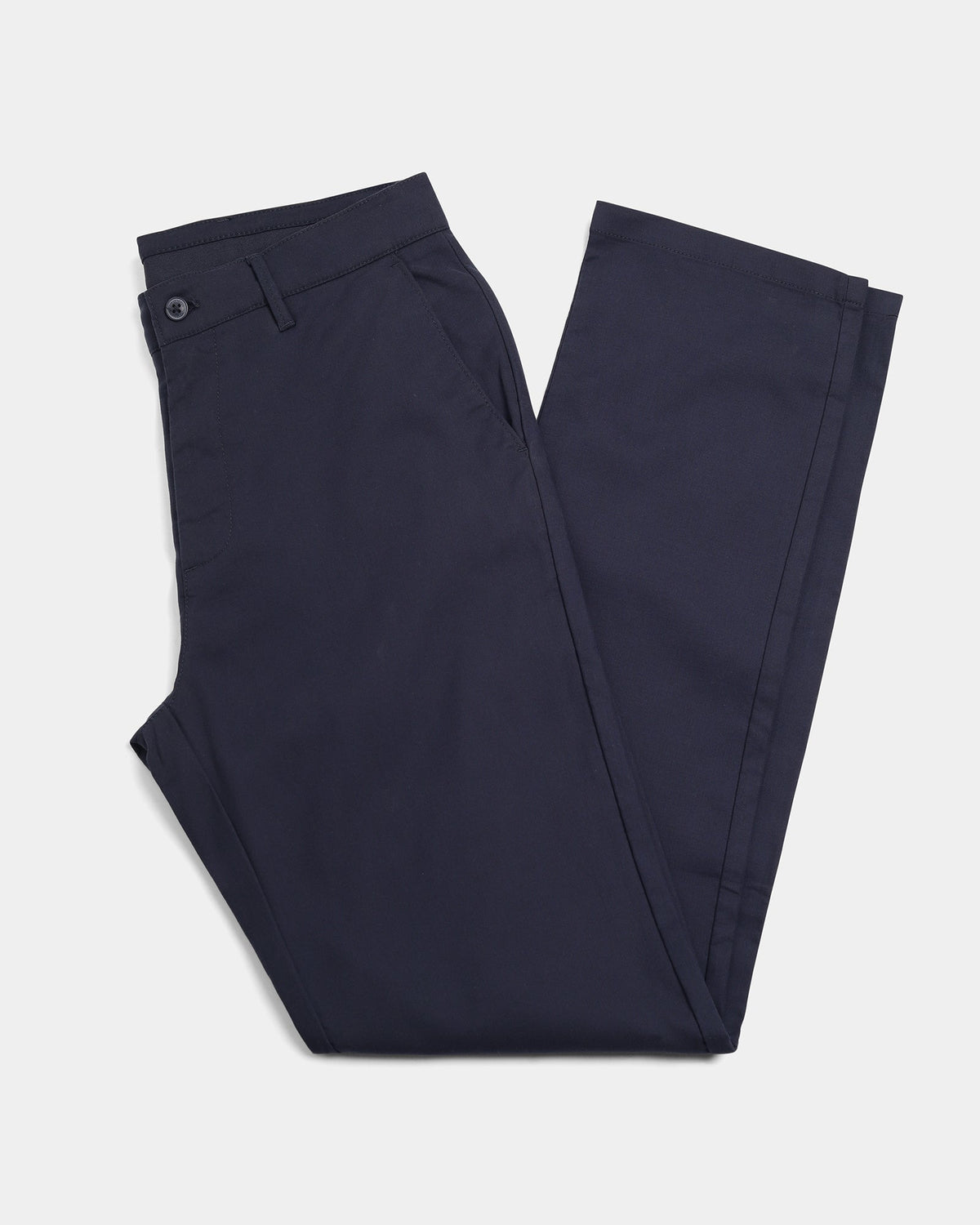 Navy Textured Khakis - Rosa