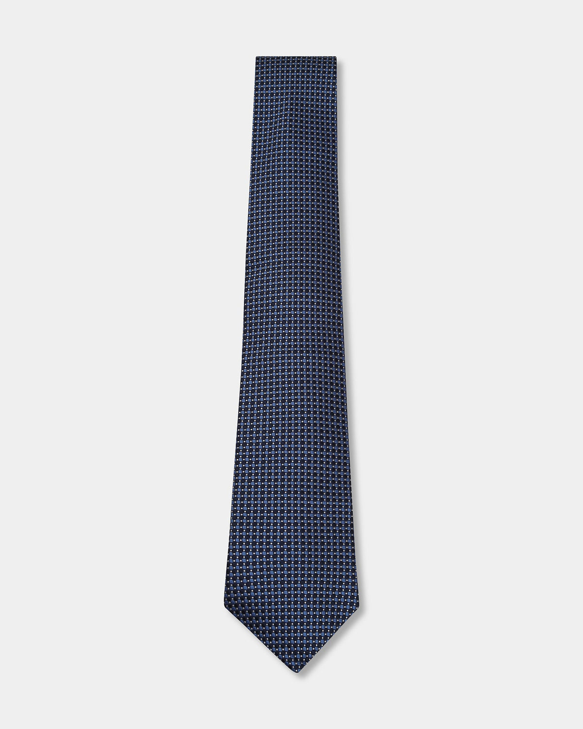 Navy Jacquard Tie - Danna