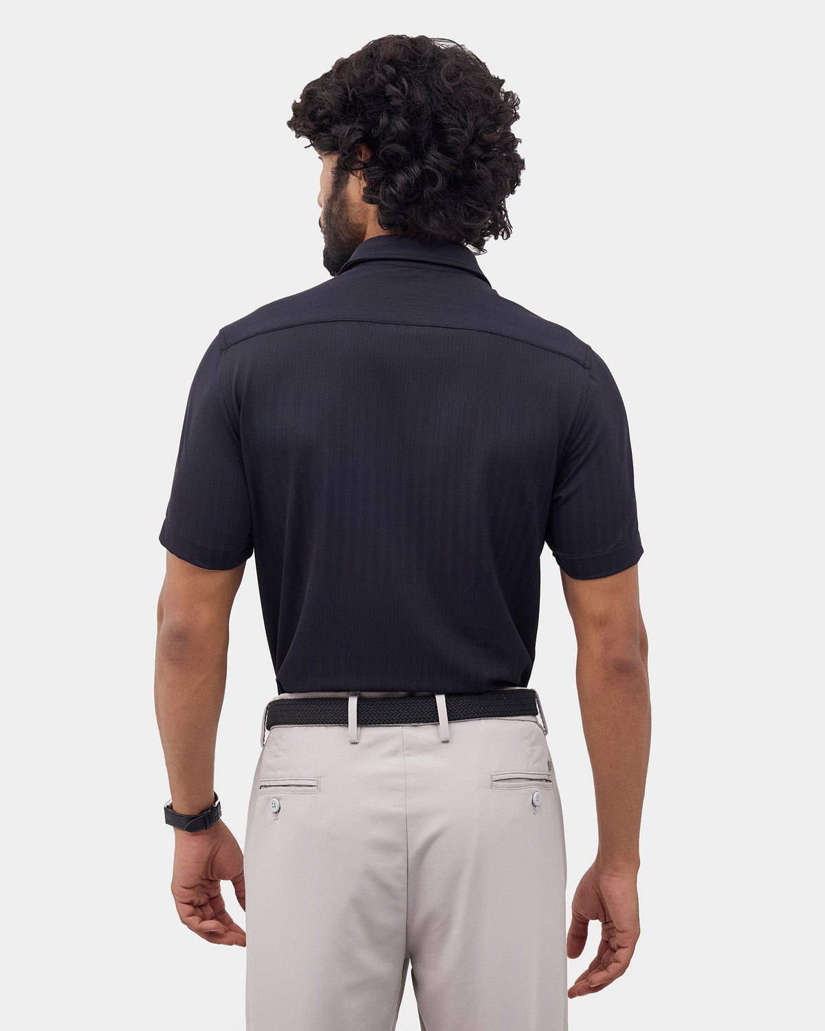 Navy Stripe Shirt - Infinix