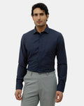 Navy Solid Shirt - Ariss