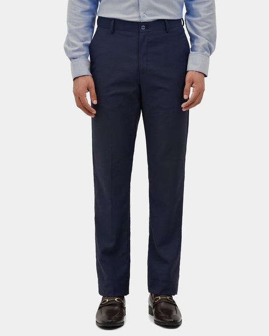 Navy Solid Trouser - Nebula
