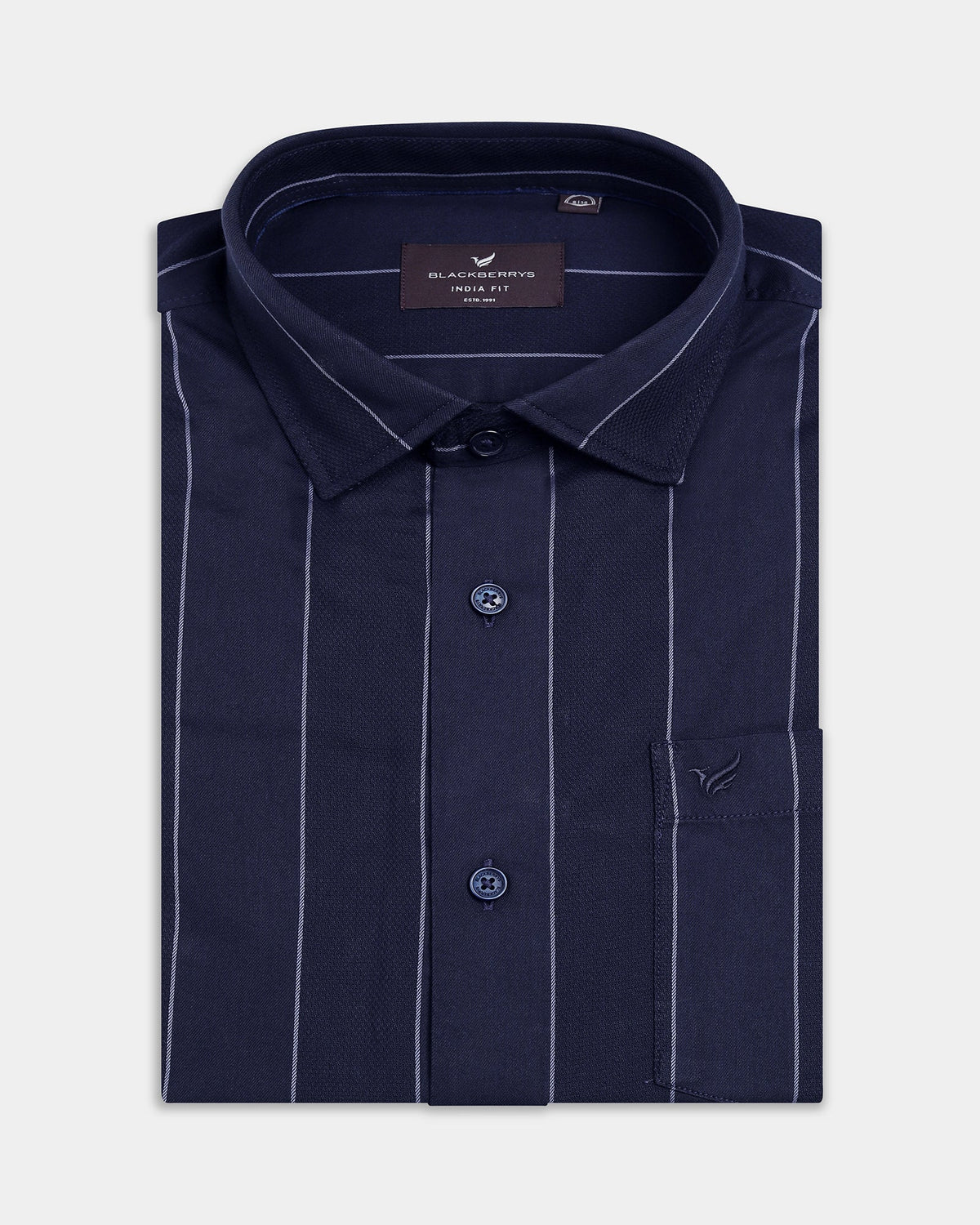 Navy Stripe Shirt - Xenia