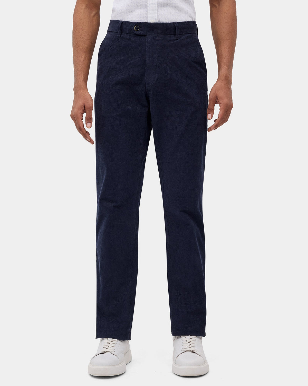 Navy Corduroy Khakis - Dustin