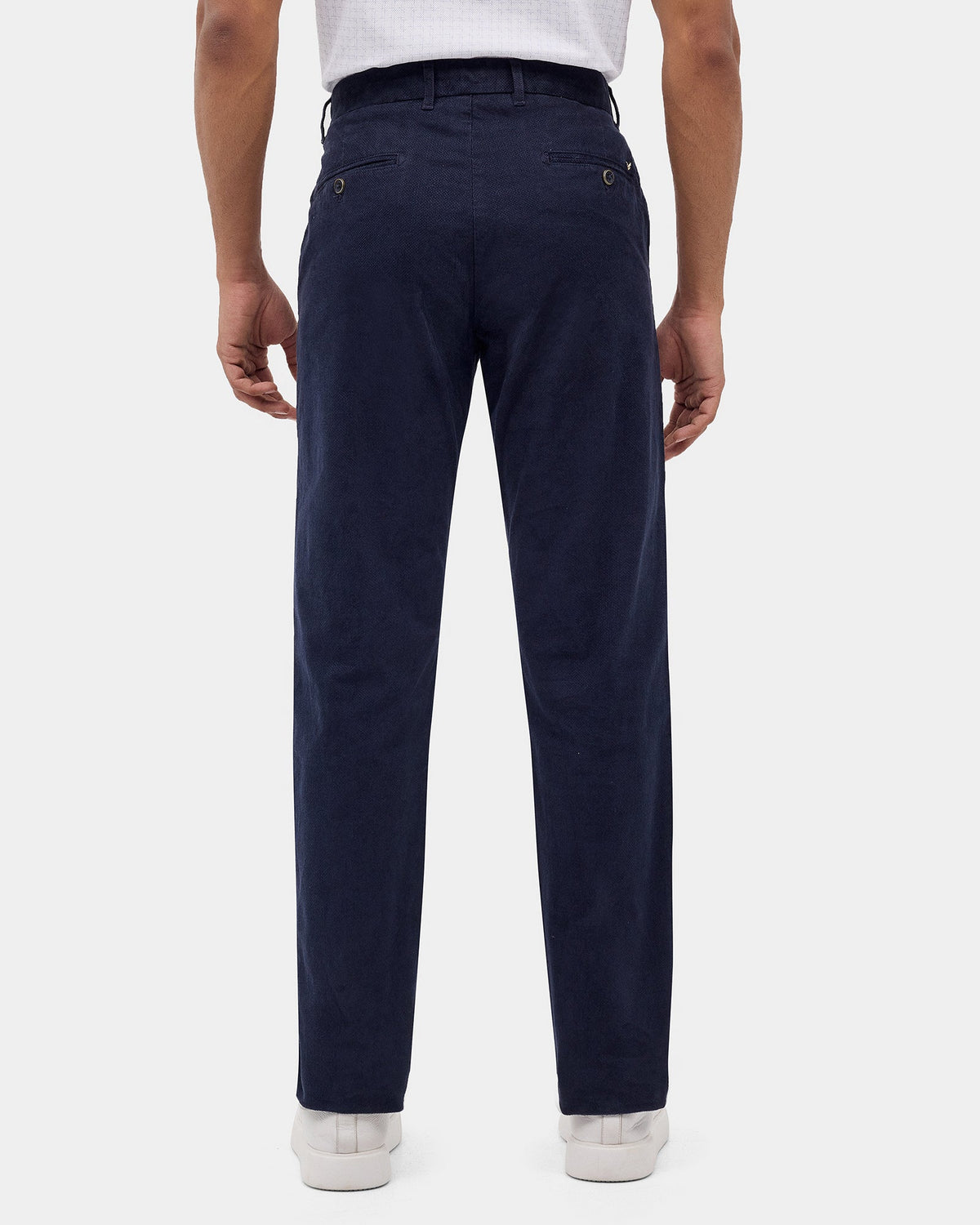 Navy Corduroy Khakis - Dustin