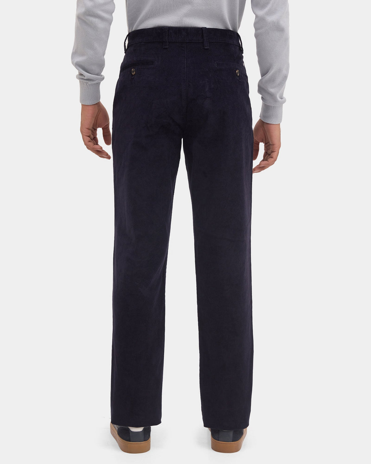 Navy Textured Khakis - Zagros