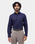 Navy Textured Shirt - Velto