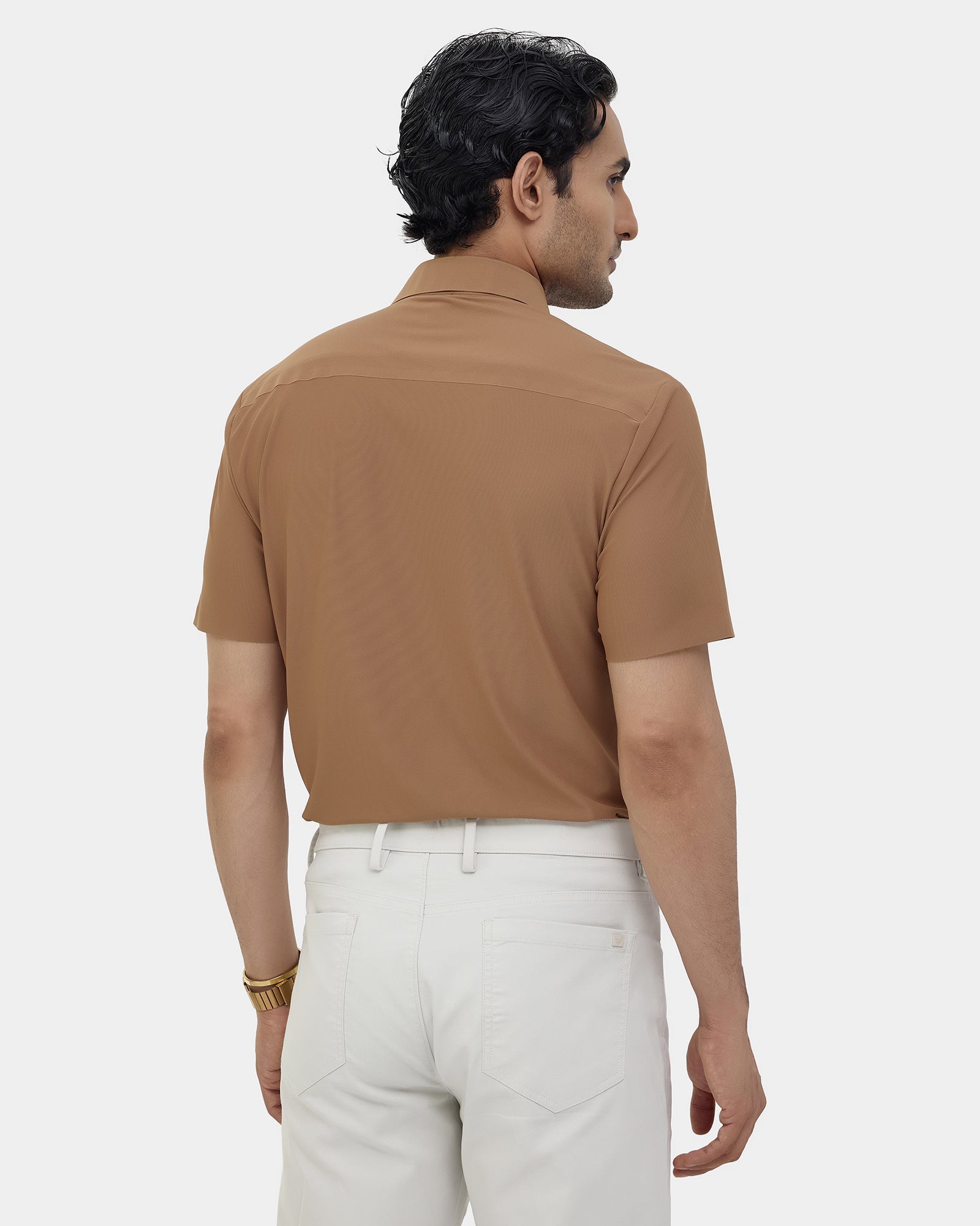 Ochre TechPro Textured Shirt - Kanon