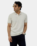 Off White Printed Polo - Mac