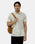 Off White Printed Polo - Muki