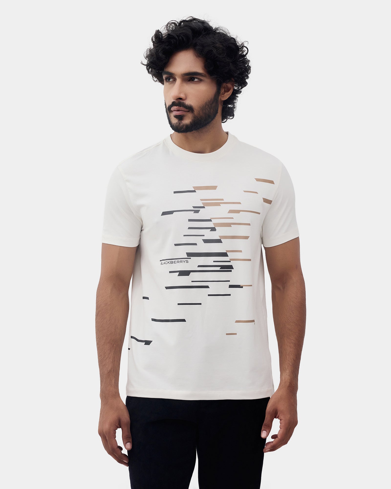 SHORT SLEEVE SLIM FIT PRINT T-SHIRT