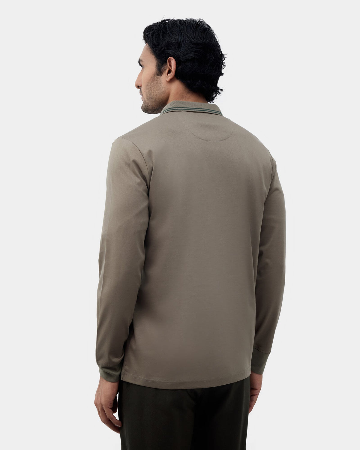 Olive Green Solid Sweatshirt - Charlie