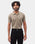 Olive Green Textured Polo - Kesha