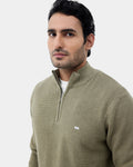 Olive Stripe Sweater - Olive