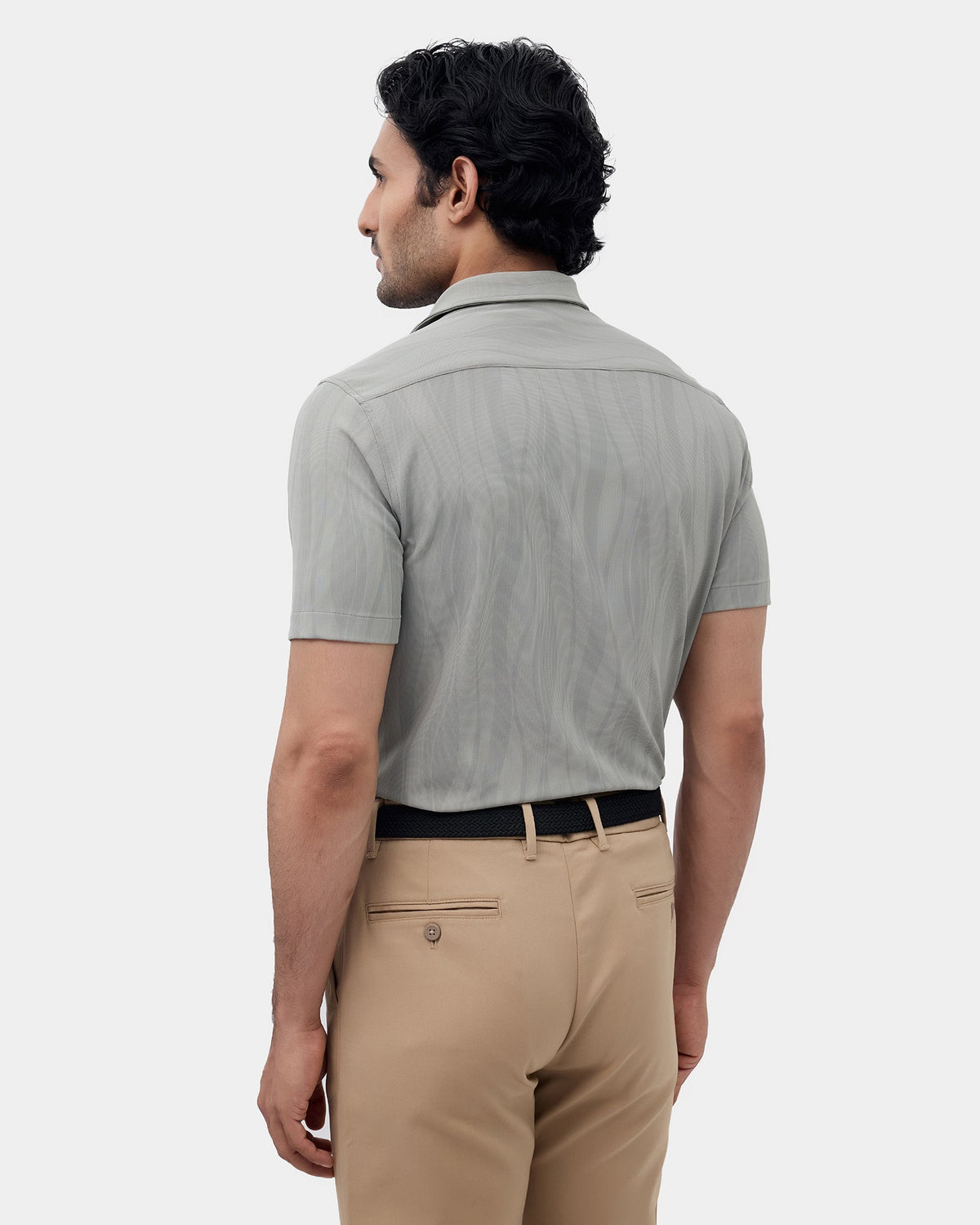 Olive Solid Shirt - Clycine