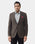Olive Solid Blazer - Jaize