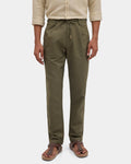 Olive Solid Khakis - Ripple