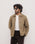 Olive Solid Zipper Jacket - Wysher