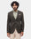 Olive Stripe Blazer - Kiroc