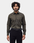 Olive Textured Shirt - Ciri