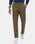 Olive Unwrinkle Textured Khakis - Dolomite