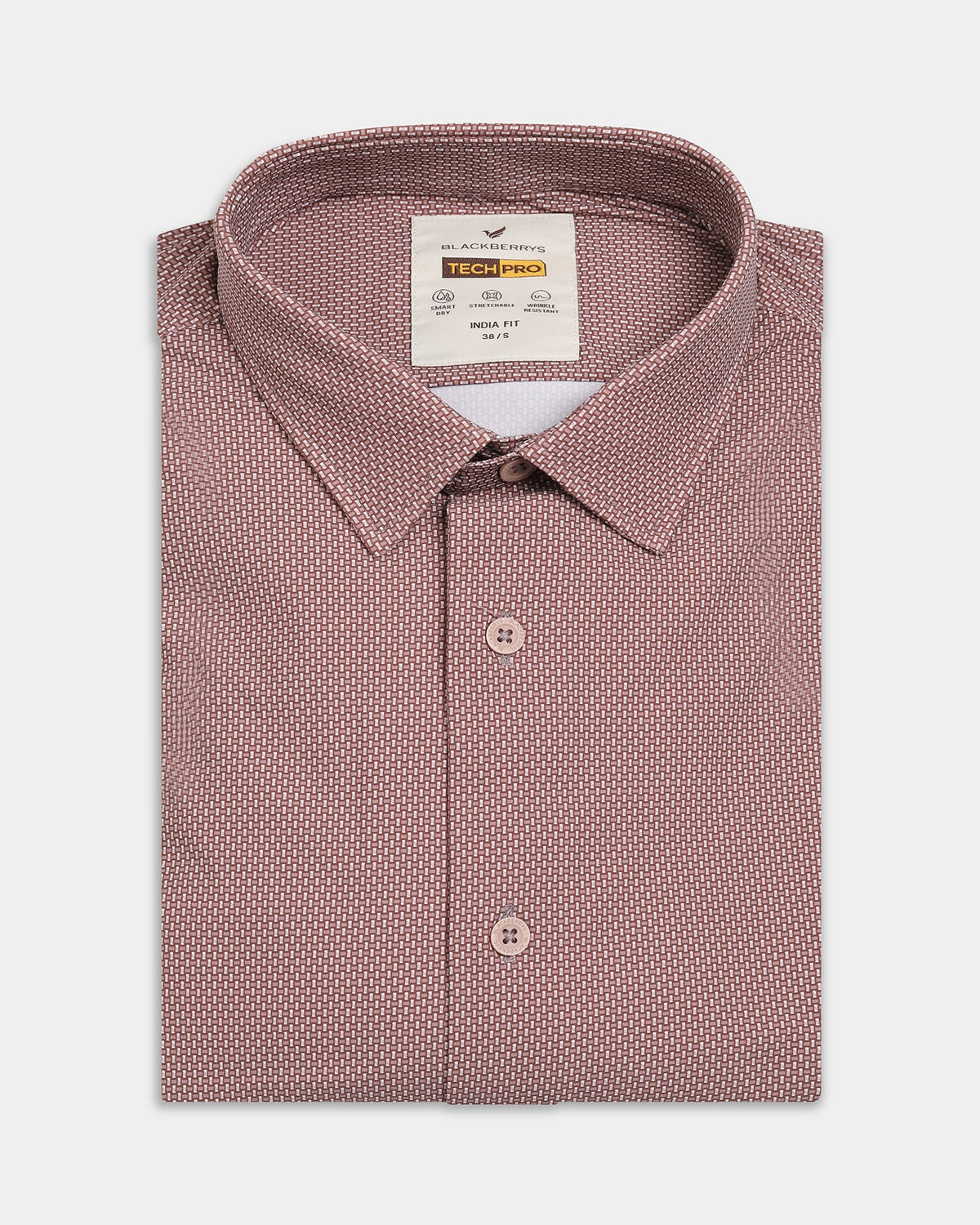 Peach Printed Shirt - Panerai
