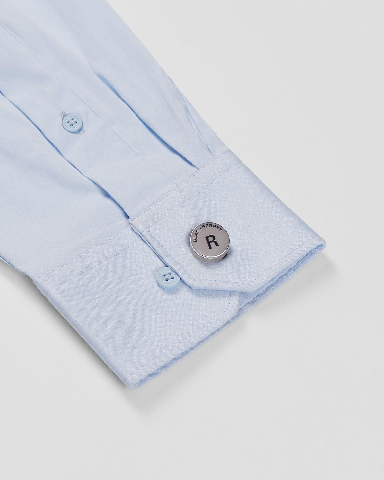 Personalised Shirt Button Cover With Alphabetic Initial-R
