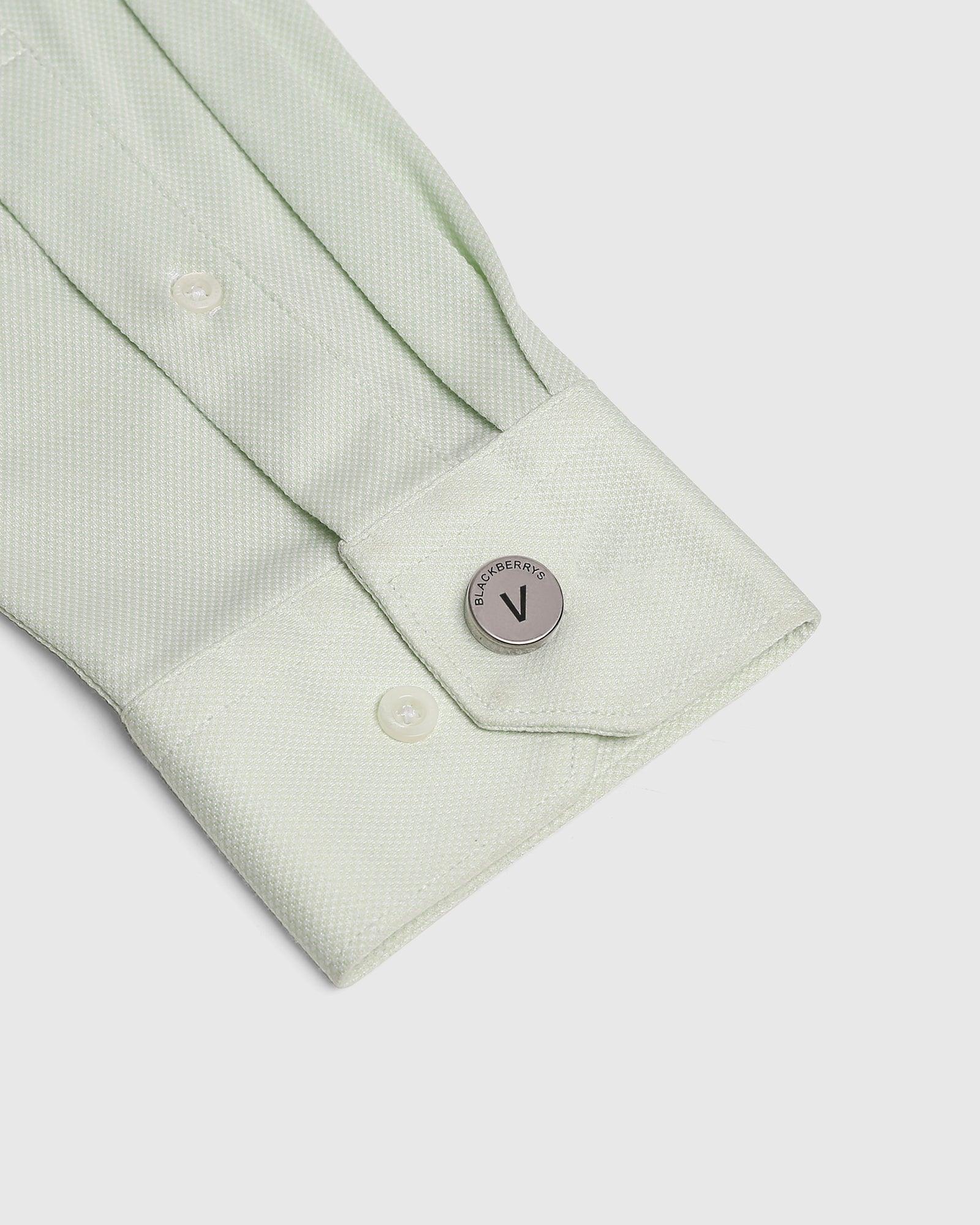 Personalised Shirt Button Cover With Alphabetic Initial-V