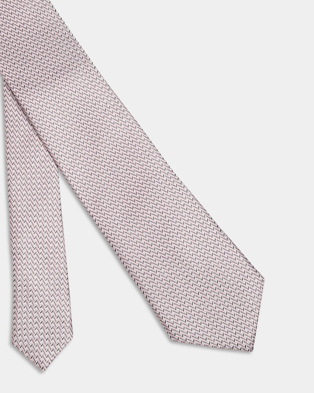 Pink Jacquard Tie - Batam