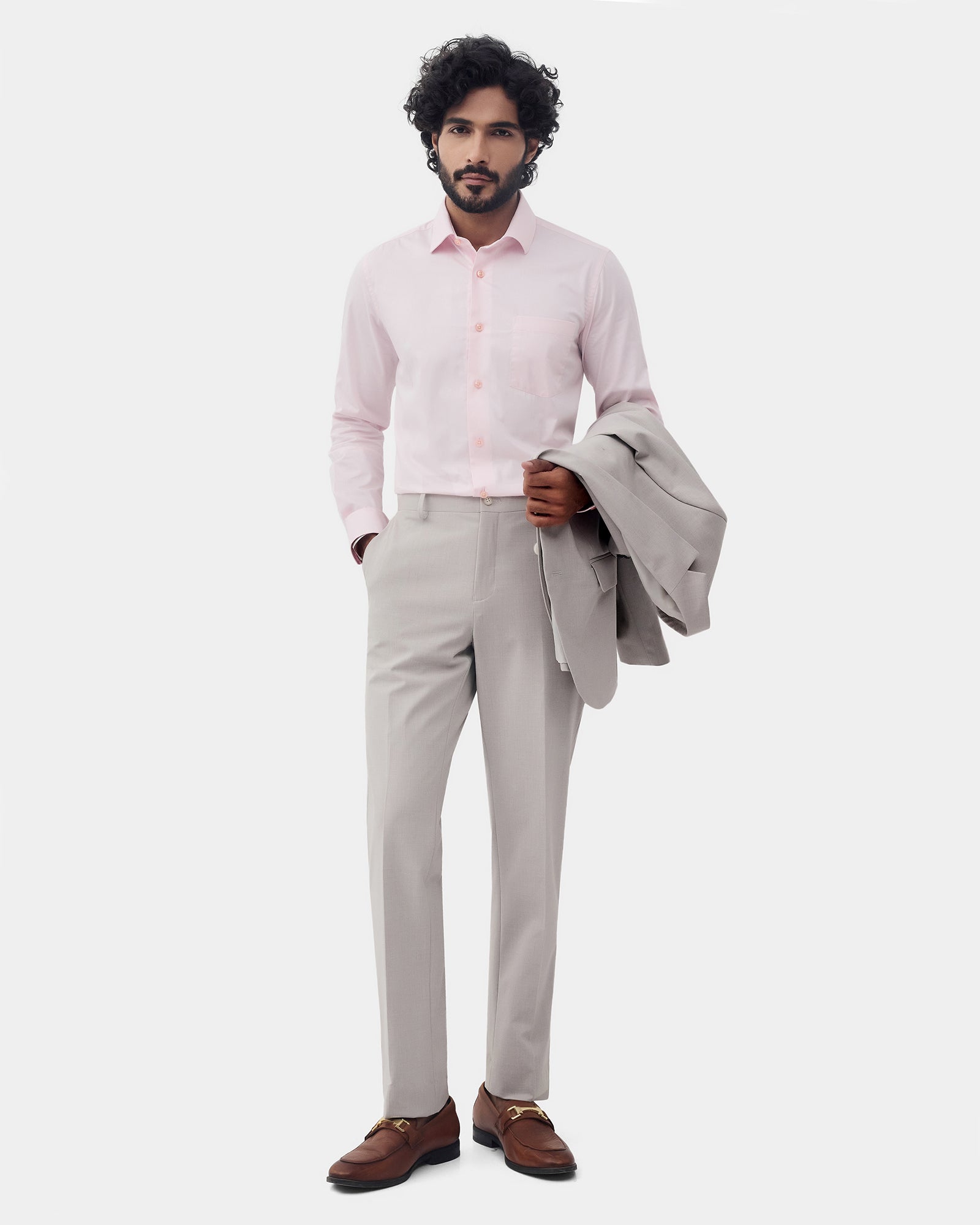 Pink Solid Shirt - Drex