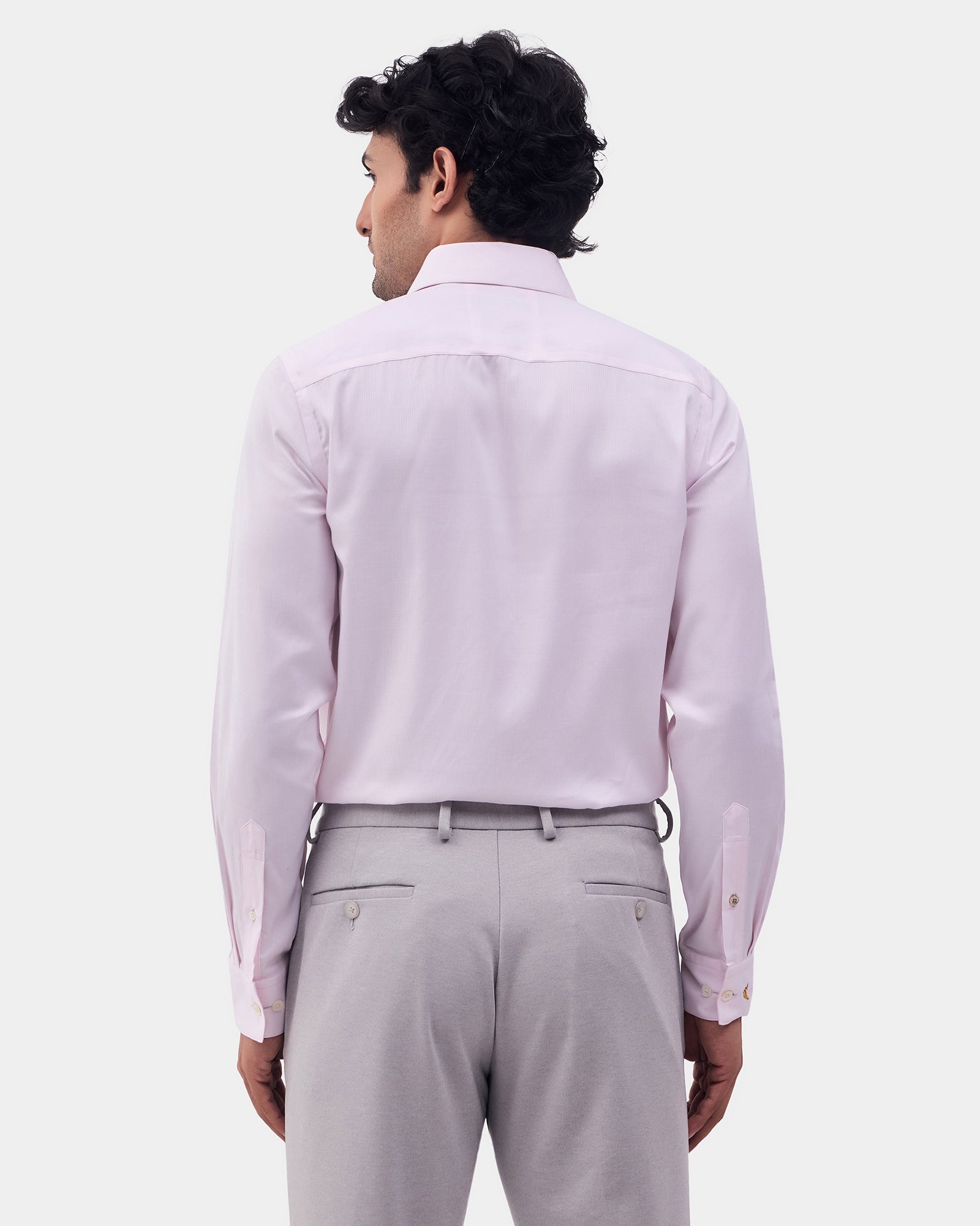 Pink Luxe Stripe Shirt - Bosch