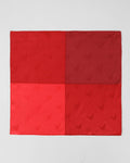 Must Haves Red 100% Silk Solid Pocket Square - New Teddy