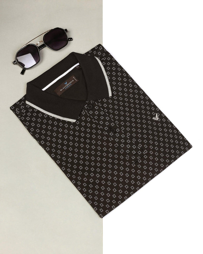 Polo Black Printed T-Shirt - Laurel