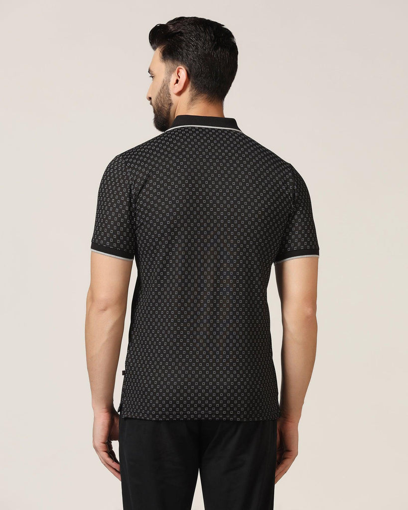 Polo Black Printed T-Shirt - Laurel