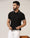 Polo Black Solid T-Shirt - Fifa