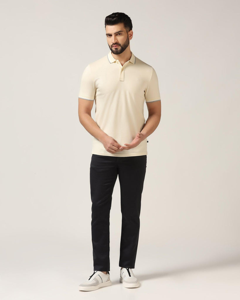 Polo Light Yellow Solid T-Shirt - Walter