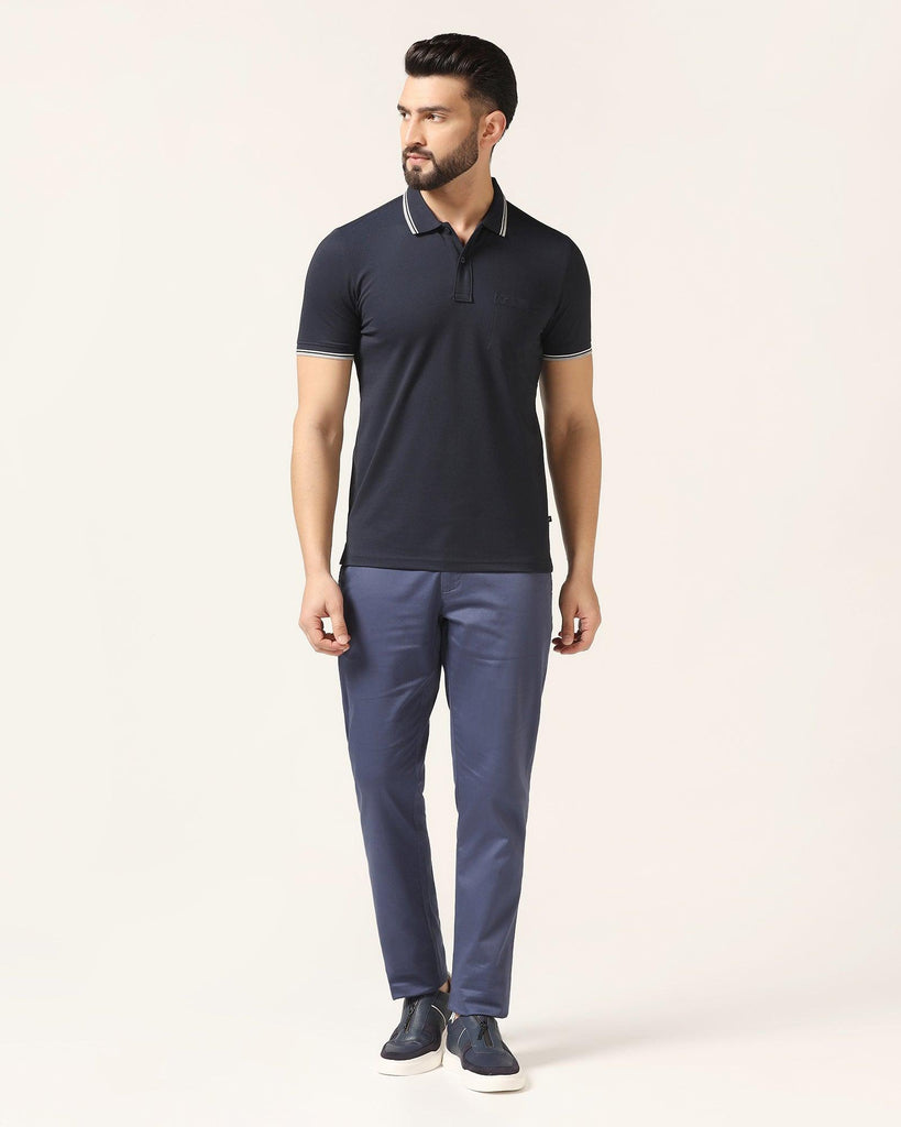 Polo Navy Iris Solid T-Shirt - Walter