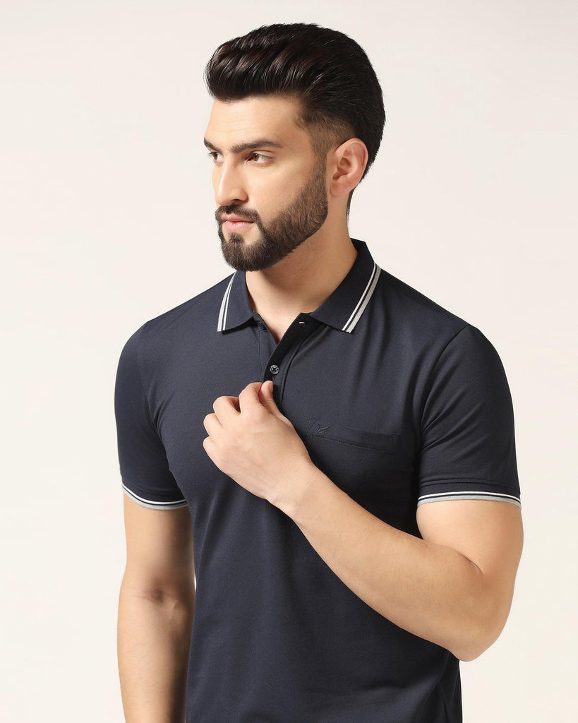 Polo Navy Iris Solid T-Shirt - Walter