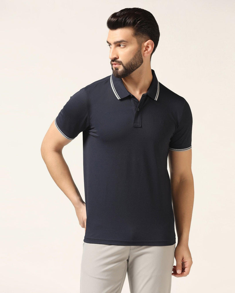 Polo Navy Iris Solid T-Shirt - Walter