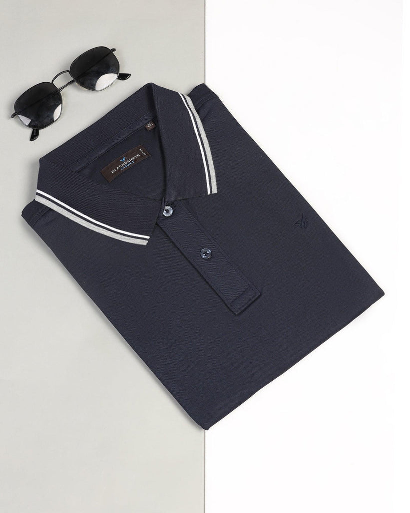 Polo Navy Iris Solid T-Shirt - Walter