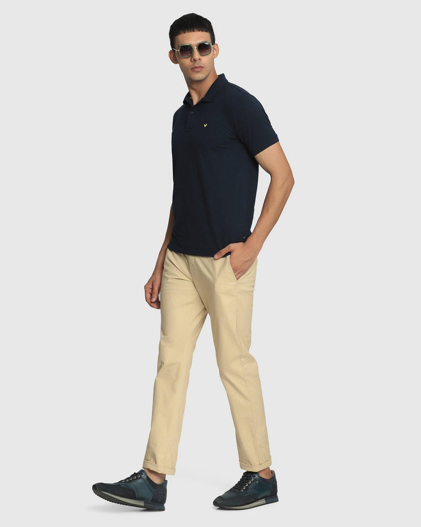 Polo Navy Solid T-Shirt - Romeo