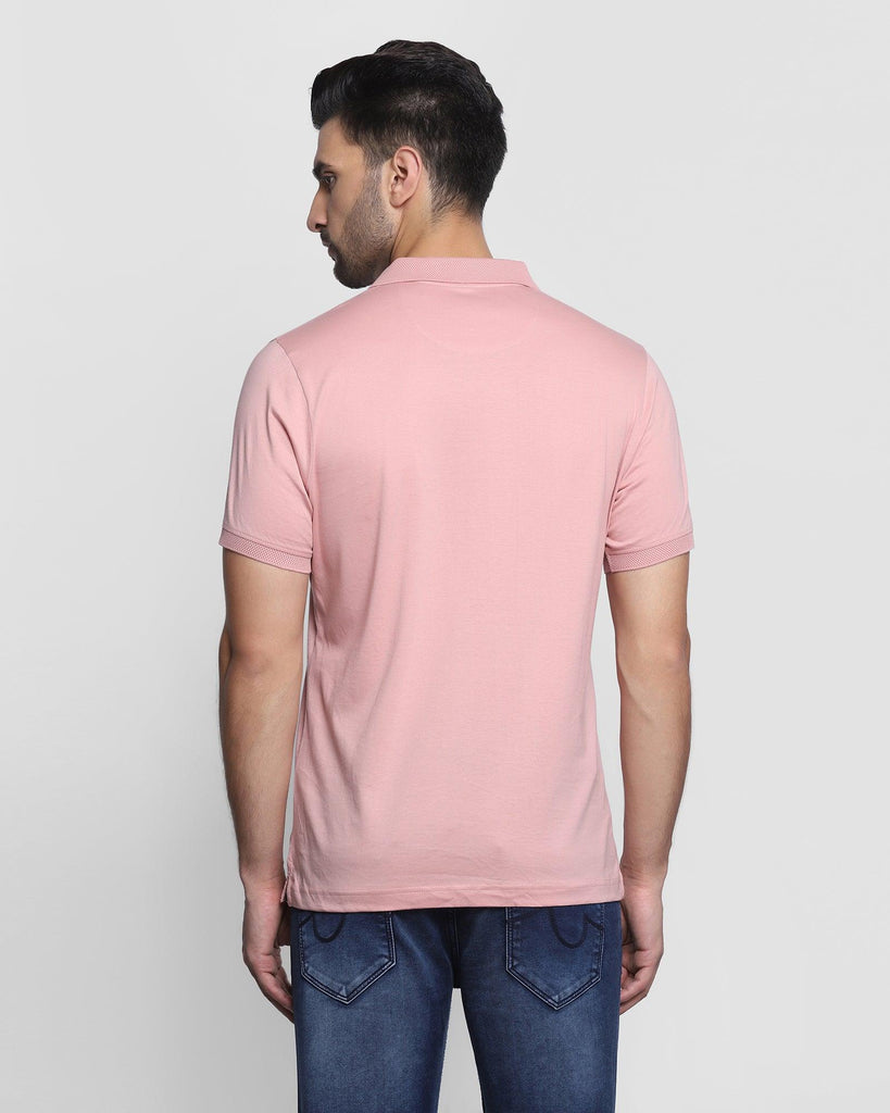 Polo Peach Solid T-Shirt - Figma