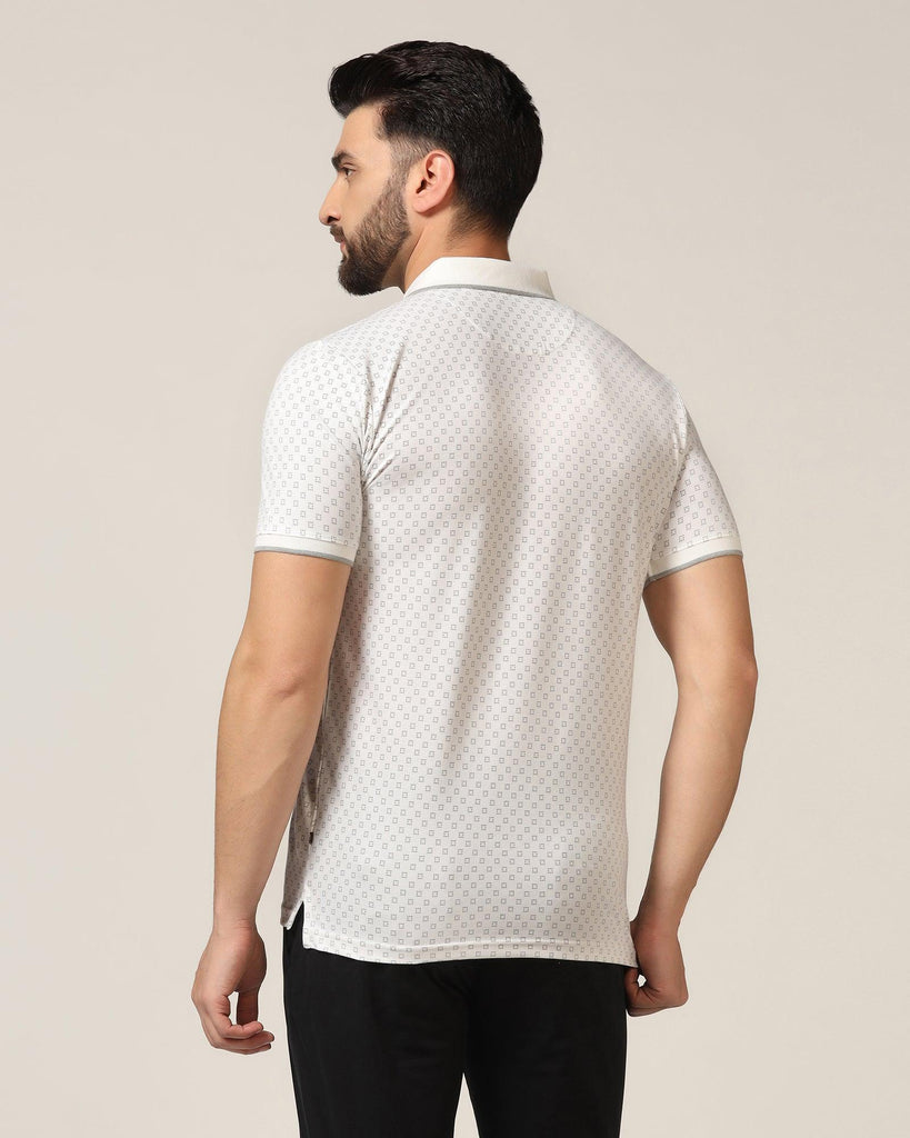 Polo White Printed T-Shirt - Laurel