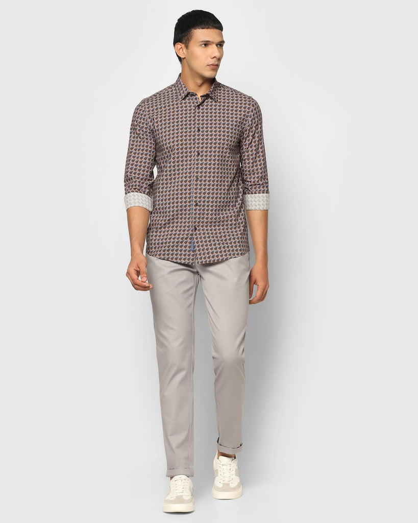 Casual Beige Printed Shirt - Eloy