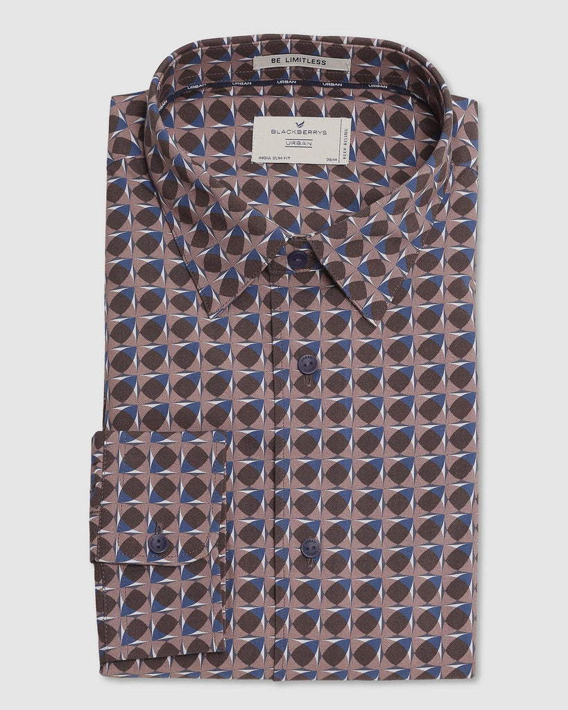 Casual Beige Printed Shirt - Eloy