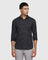 Casual Black Printed Shirt - Kortis