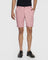 Casual Dusty Pink Printed Shorts - Jim