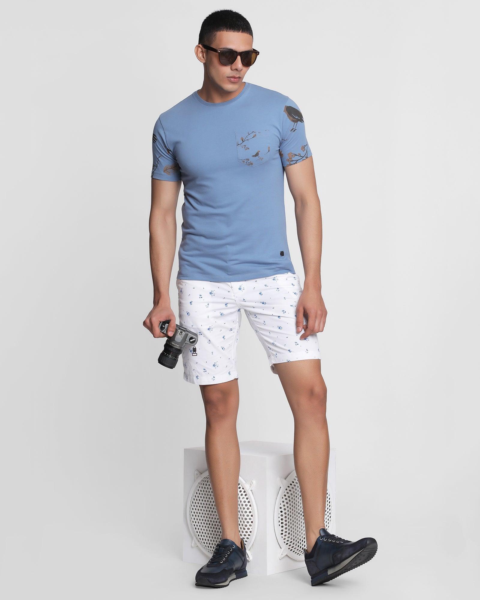 White on sale male shorts