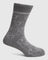 Cotton Grey Printed Socks - Qalar
